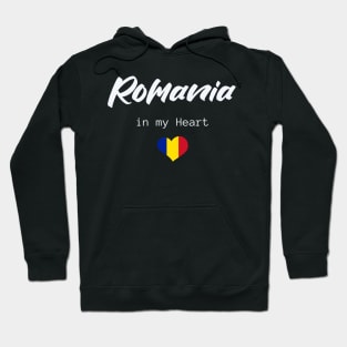 Romania in my Heart Hoodie